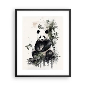 Plakat w czarnej ramie - Pozdrowienia z Chin - 40x50 cm
