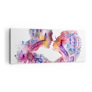 Obraz na płótnie - Tajemny most westchnień - 100x40 cm