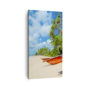 Obraz na płótnie - Urok tropików - 55x100 cm