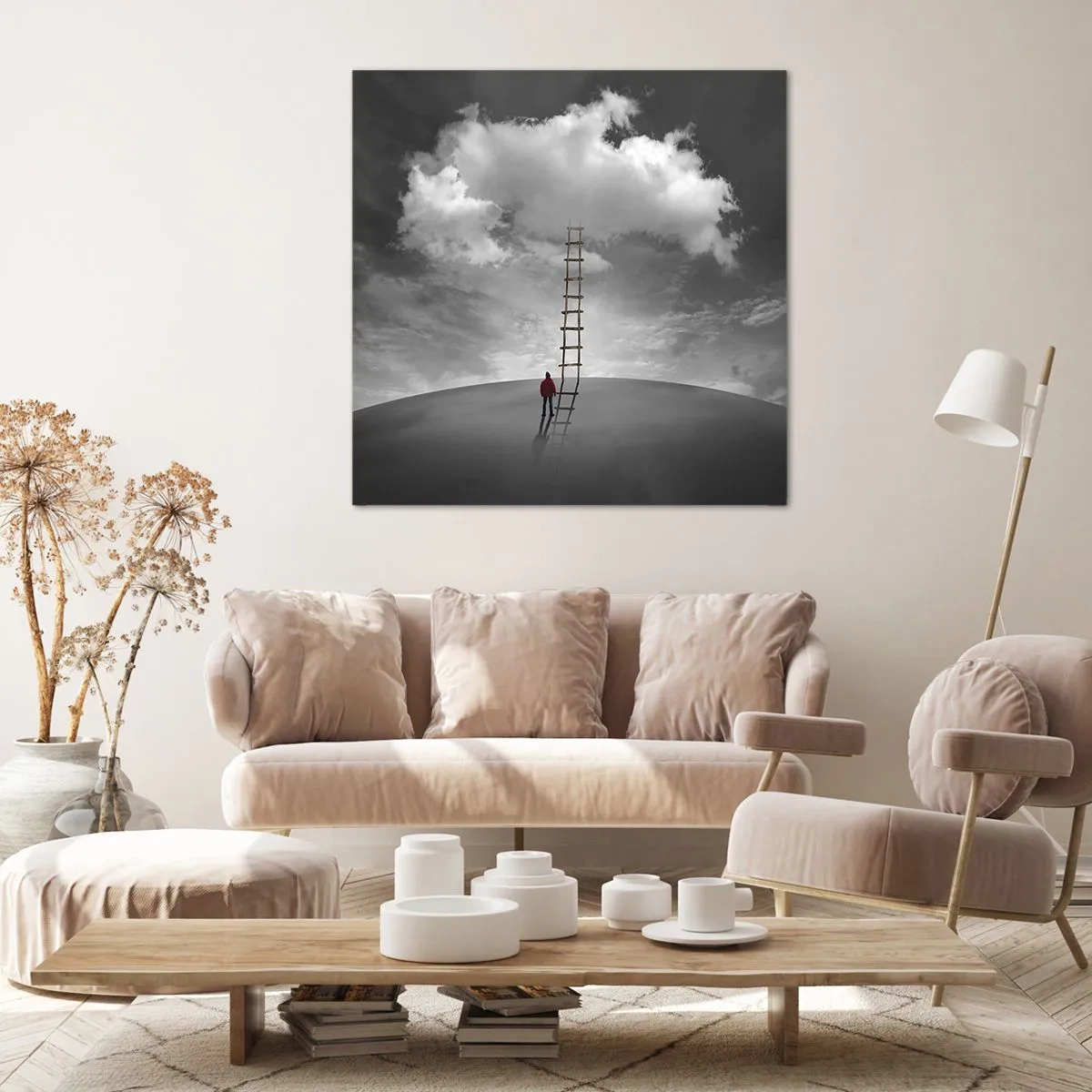 Obraz na płótnie - Wszystko możliwe - 40x40 cm