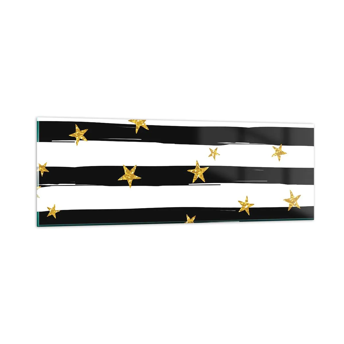 Obraz na szkle - Wszyscy urodziliśmy się pod szczęśliwą gwiazdą - 90x30 cm