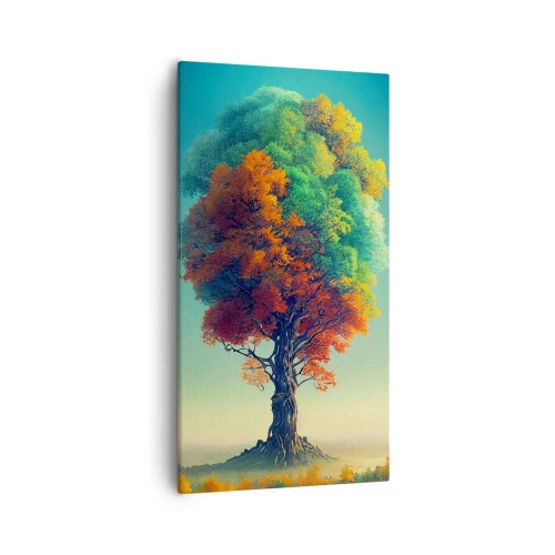 Obraz na płótnie - Dąb – ojciec natury - 55x100 cm