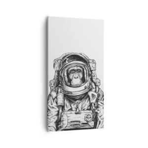 Obraz na płótnie - Alternatywna ewolucja - 55x100 cm