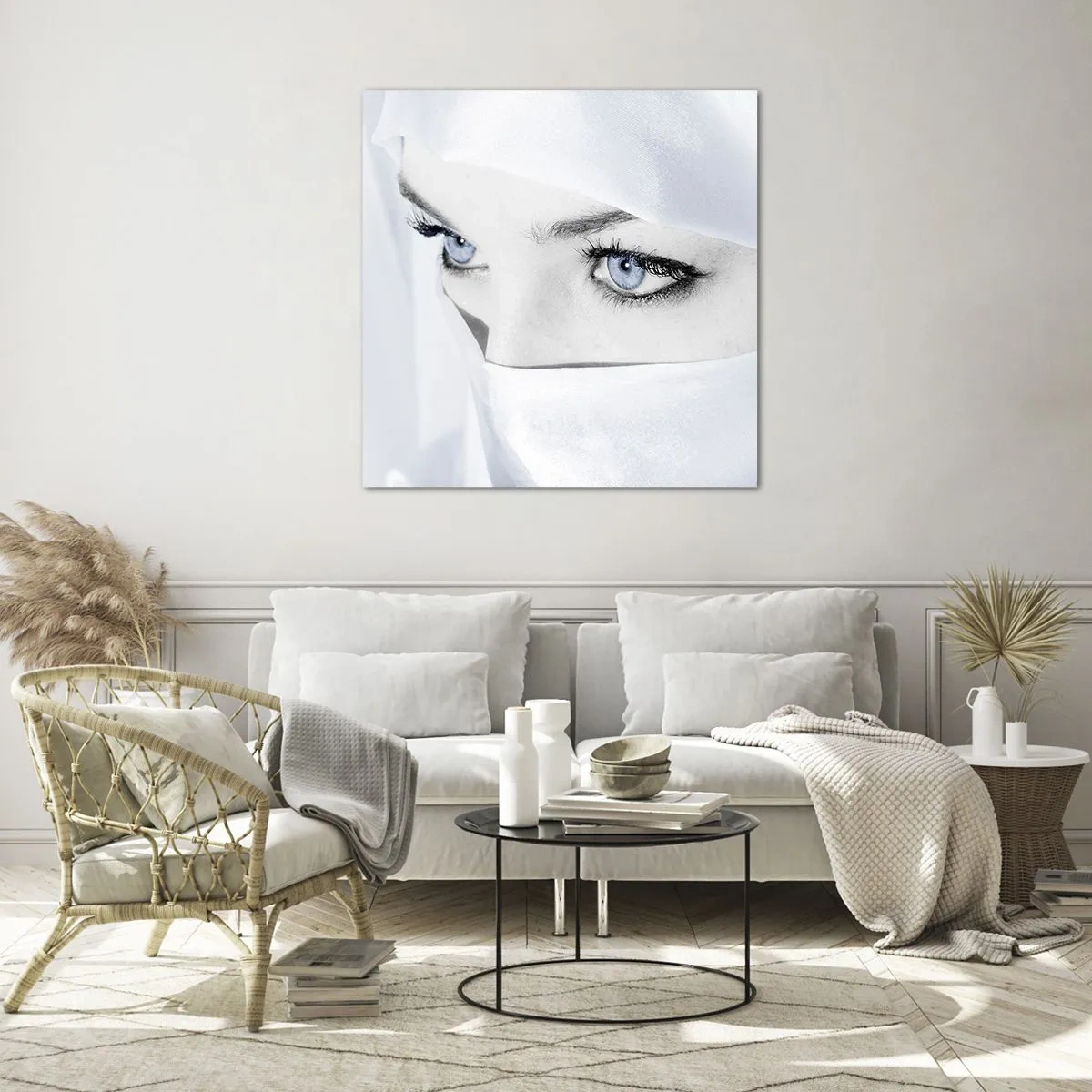 Obraz na szkle - Wprost z tysiąca i jednej nocy - 60x60 cm