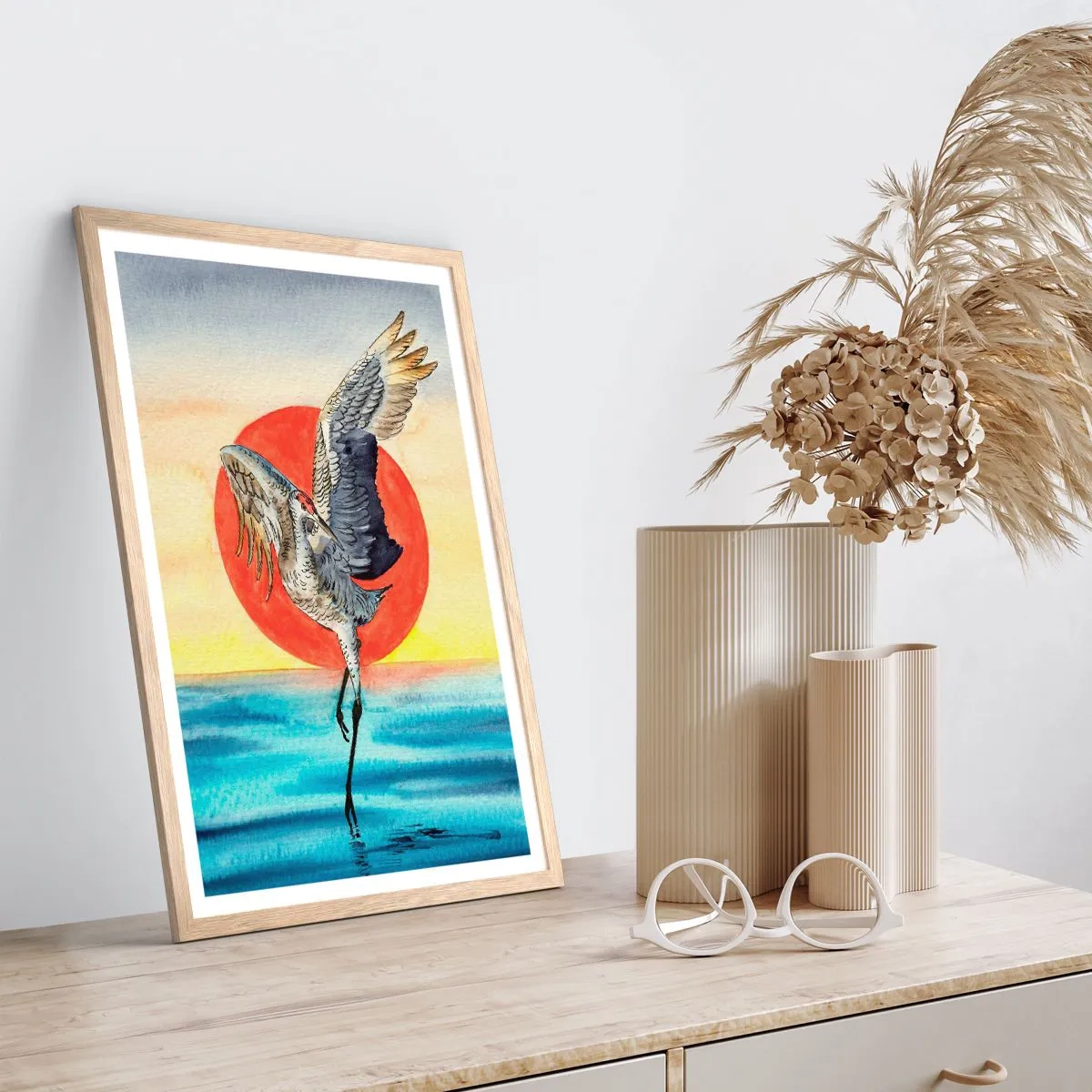 Plakat w ramie jasny dąb - Czas wracać - 40x50 cm