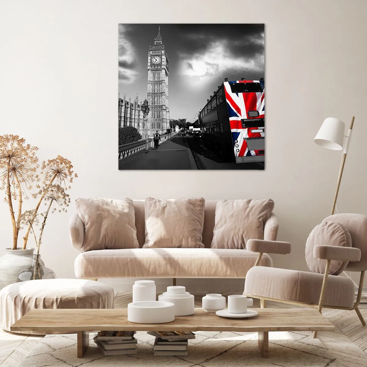 Obraz na płótnie - Dumna i wielka - 70x70 cm