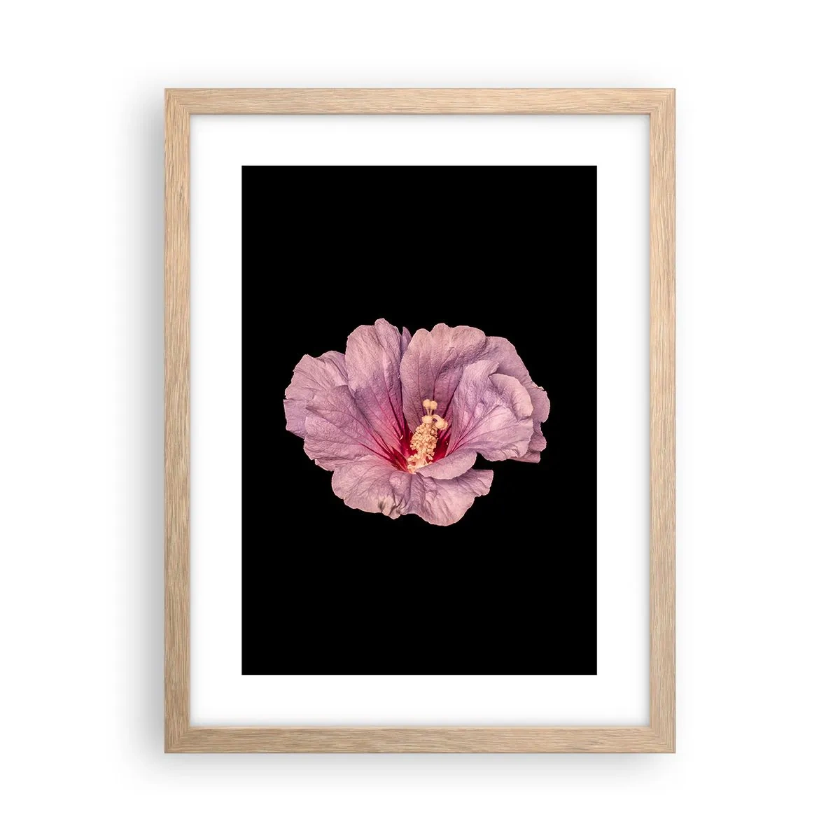 Plakat w ramie jasny dąb - Prosto do serca - 30x40 cm