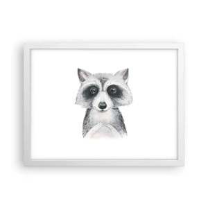 Plakat w białej ramie - Chwila na wzruszenie - 40x30 cm