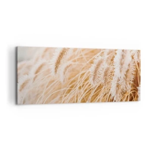 Obraz na płótnie - Złoty szelest traw - 100x40 cm