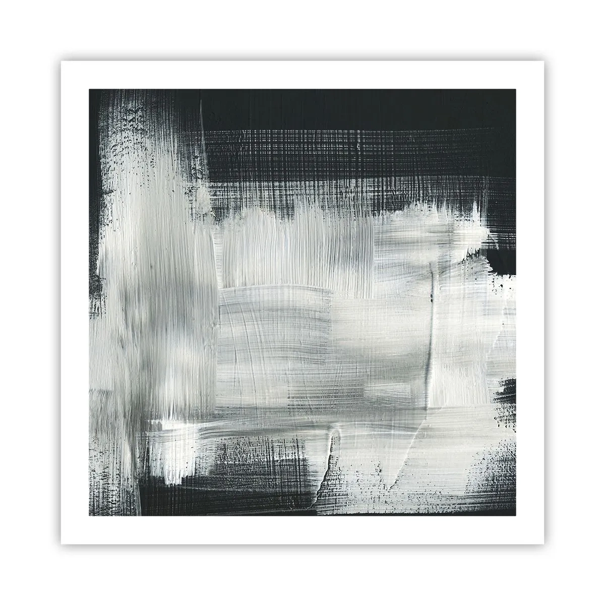 Plakat - Utkane z pionu i poziomu - 60x60 cm