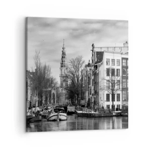 Obraz na płótnie - Amsterdamskie klimaty - 50x50 cm