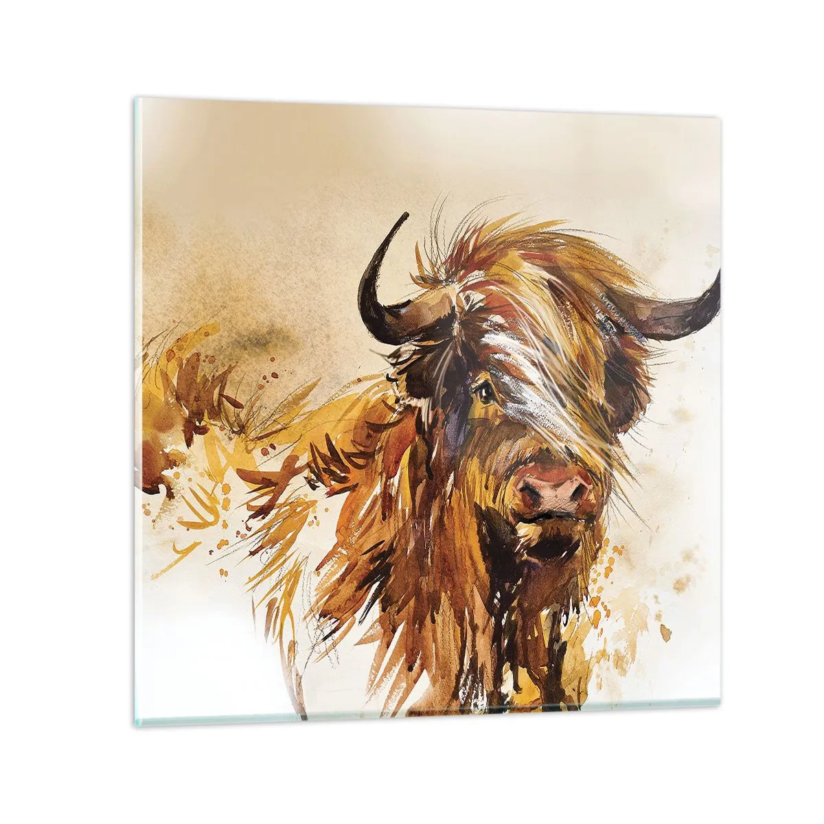 Obraz na szkle - Duma łowcy - 70x70 cm