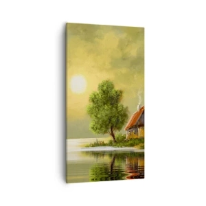 Obraz na płótnie - Pięknie, jak z obrazka - 55x100 cm