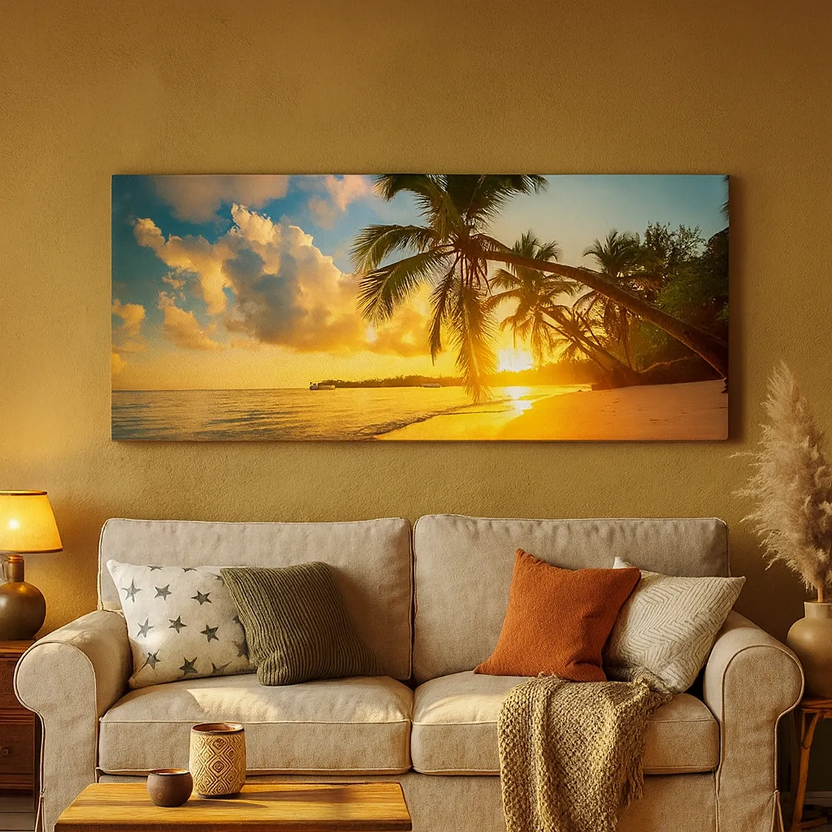 Obraz na płótnie - Karaibskie marzenie - 30x30 cm