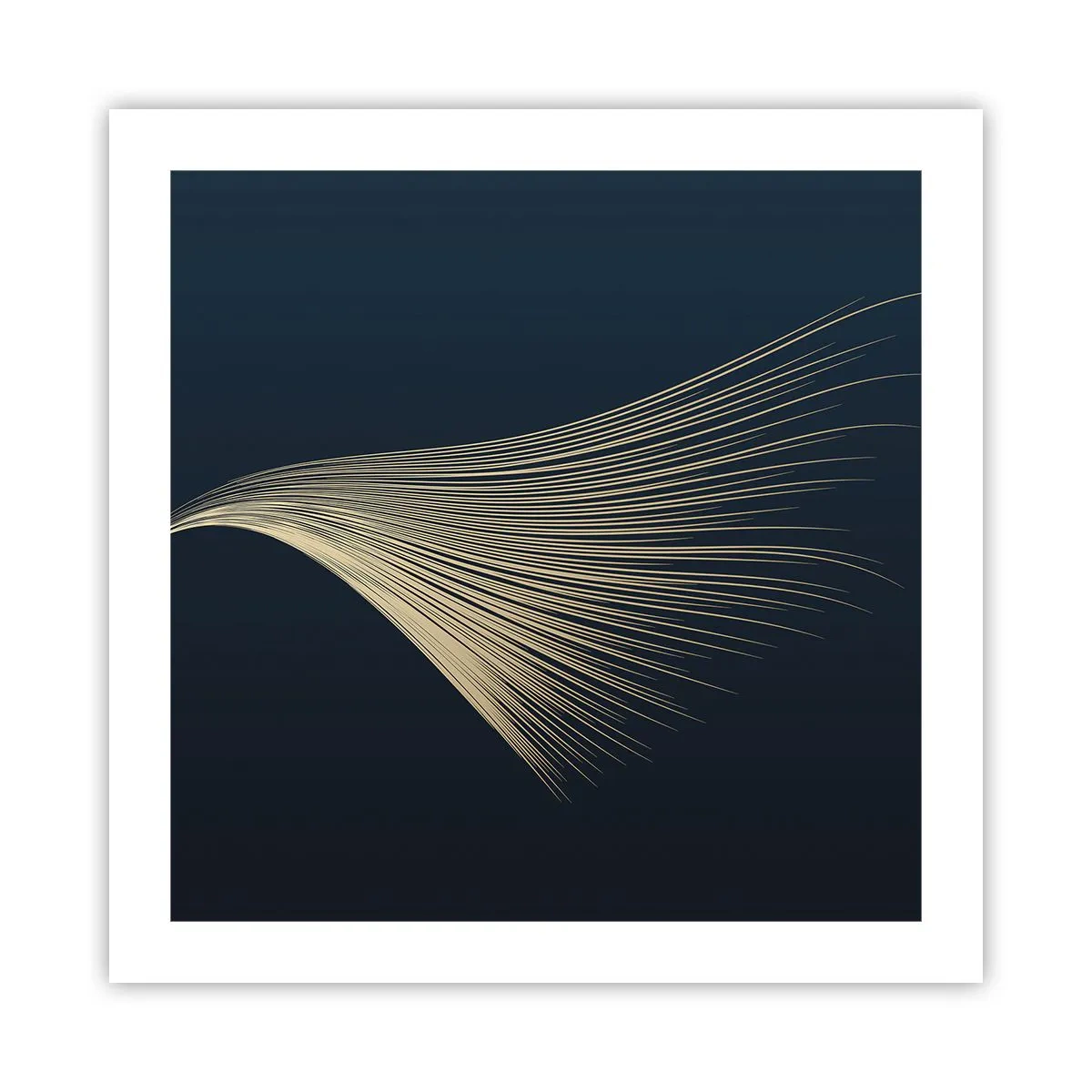 Plakat - Jak anioła włos - 50x50 cm