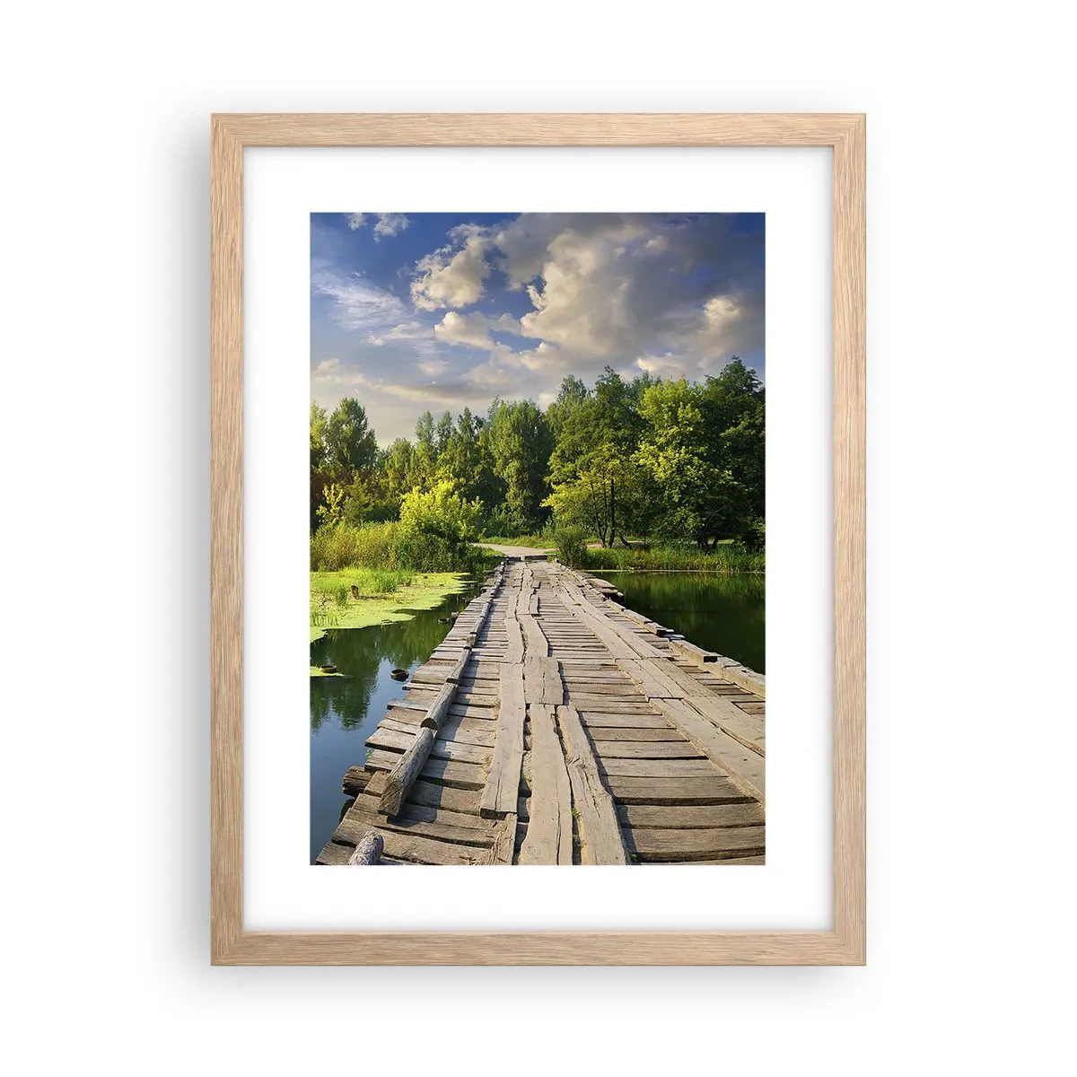 Plakat w ramie jasny dąb - Lato, lato wszędzie - 30x40 cm