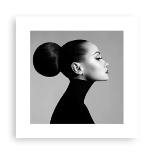 Plakat - Współczesna Nefretete - 30x30 cm