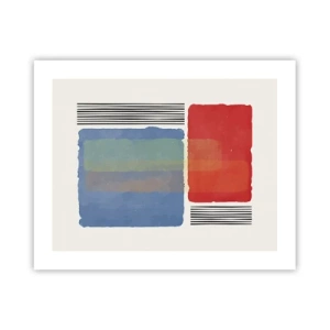 Plakat - Duch i litera geometrii - 50x40 cm