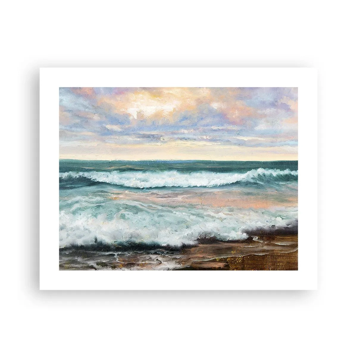 Plakat - Tutaj wygładzisz duszę - 50x40 cm