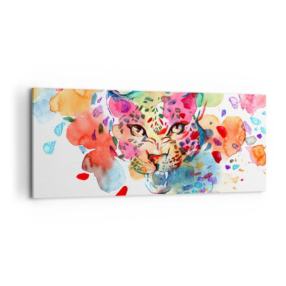 Obraz na płótnie - Piękna i bestia - 100x40 cm