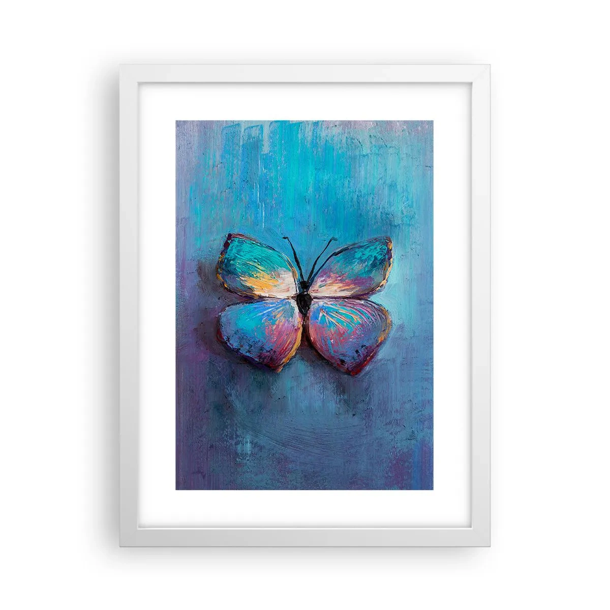 Plakat w białej ramie - W pełnej krasie - 30x40 cm