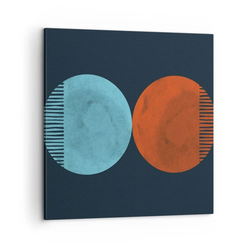 Obraz na płótnie - Tylko geometria? - 50x50 cm