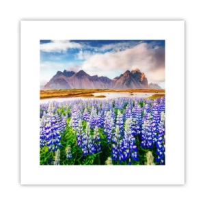 Plakat - Siła i surowość obok łagodności - 30x30 cm