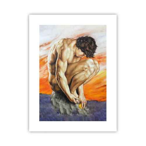 Plakat - Zatopiony w sobie - 30x40 cm