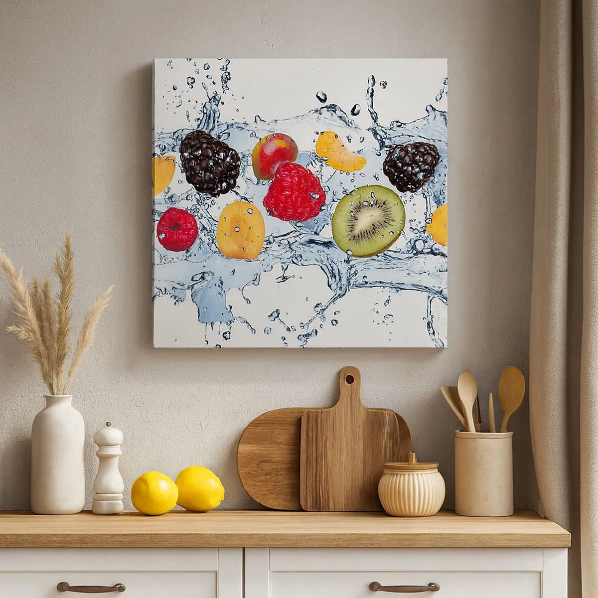 Obraz na płótnie - Baw się z nami - 30x30 cm