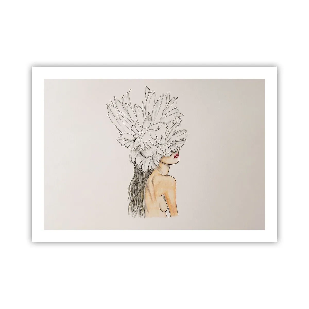 Plakat - Piękność ukoronowana - 70x50 cm
