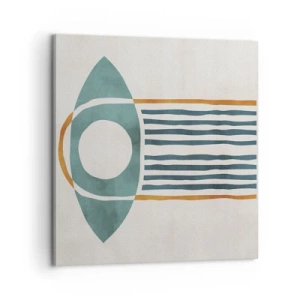 Obraz na płótnie - Znaki i rytuały - 60x60 cm