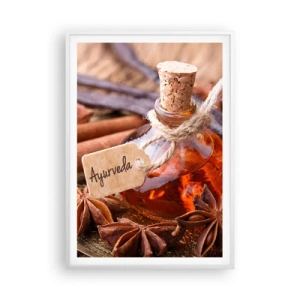 Plakat w białej ramie - Ku jedności ciała i ducha - 70x100 cm