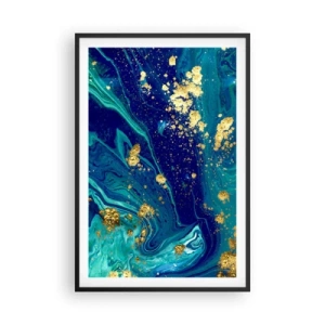Plakat w czarnej ramie - Płatki słońca  - 61x91 cm