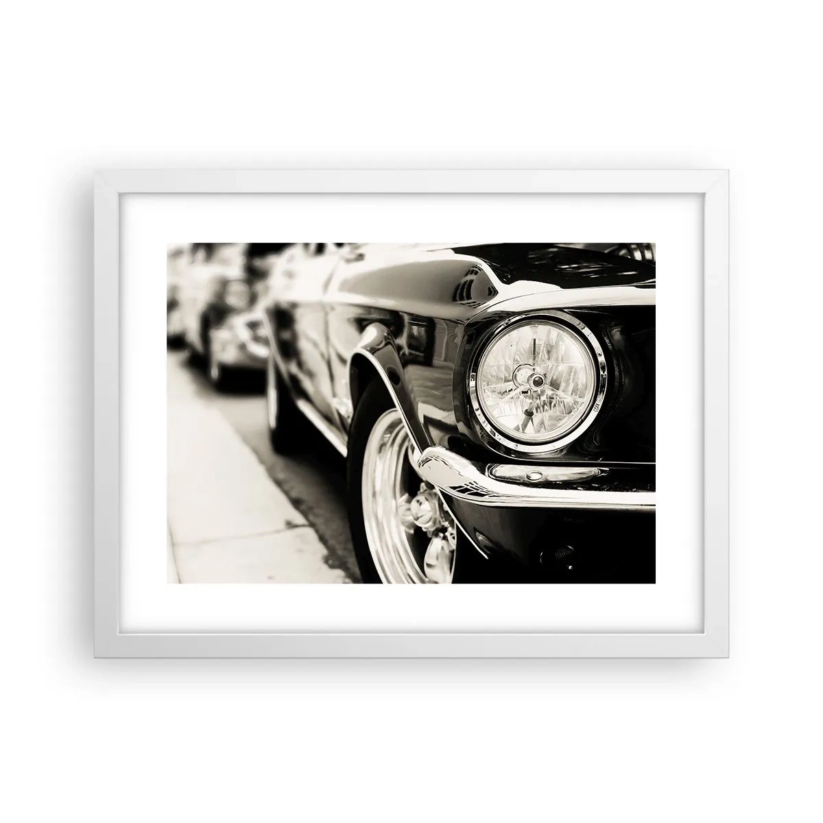 Plakat w białej ramie - Nieprzemijający blask - 40x30 cm