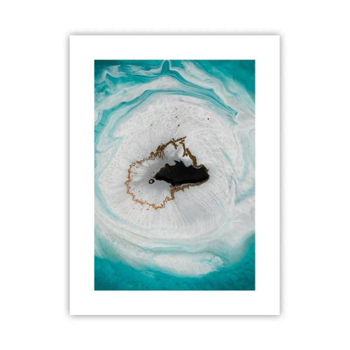 Plakat - Wniknąć do wnętrza - 30x40 cm