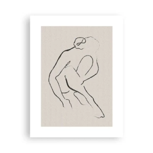 Plakat - Szkic intymny - 30x40 cm