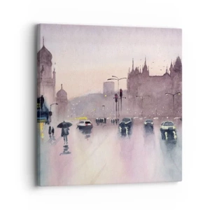Obraz na płótnie - W deszczowej mgiełce - 30x30 cm