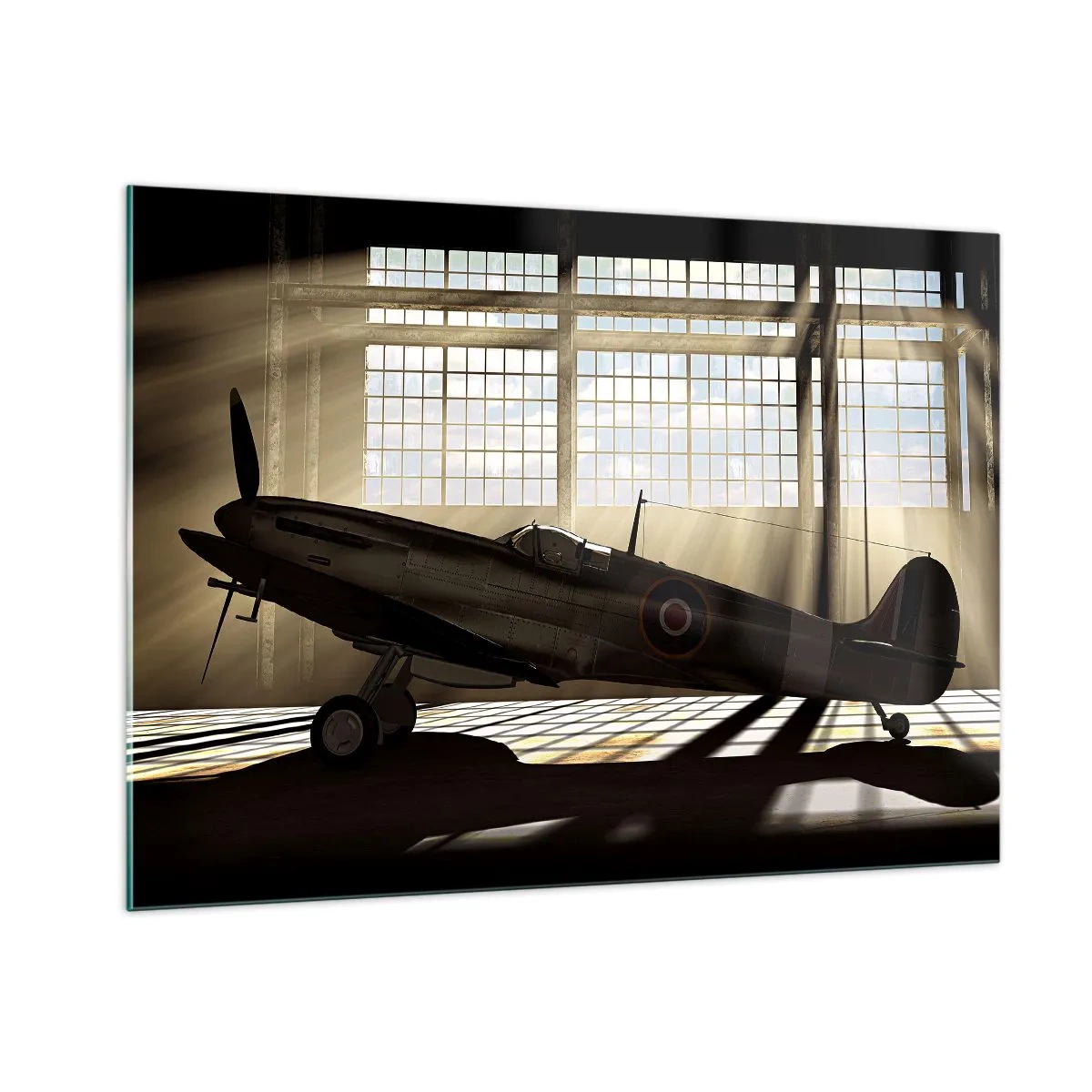Obraz na szkle - Odpoczynek wojownika - 100x70cm - Odpoczynek wojownika - Nowoczesna dekoracja ścienna do salonu, kuchni i sypialni ARTTOR