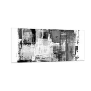 Obraz na szkle - Szare jest piękne - 100x40 cm