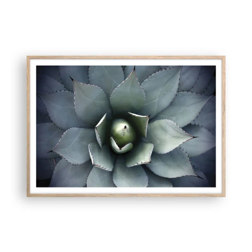 Plakat w ramie jasny dąb - Wabi i przestrzega - 100x70 cm