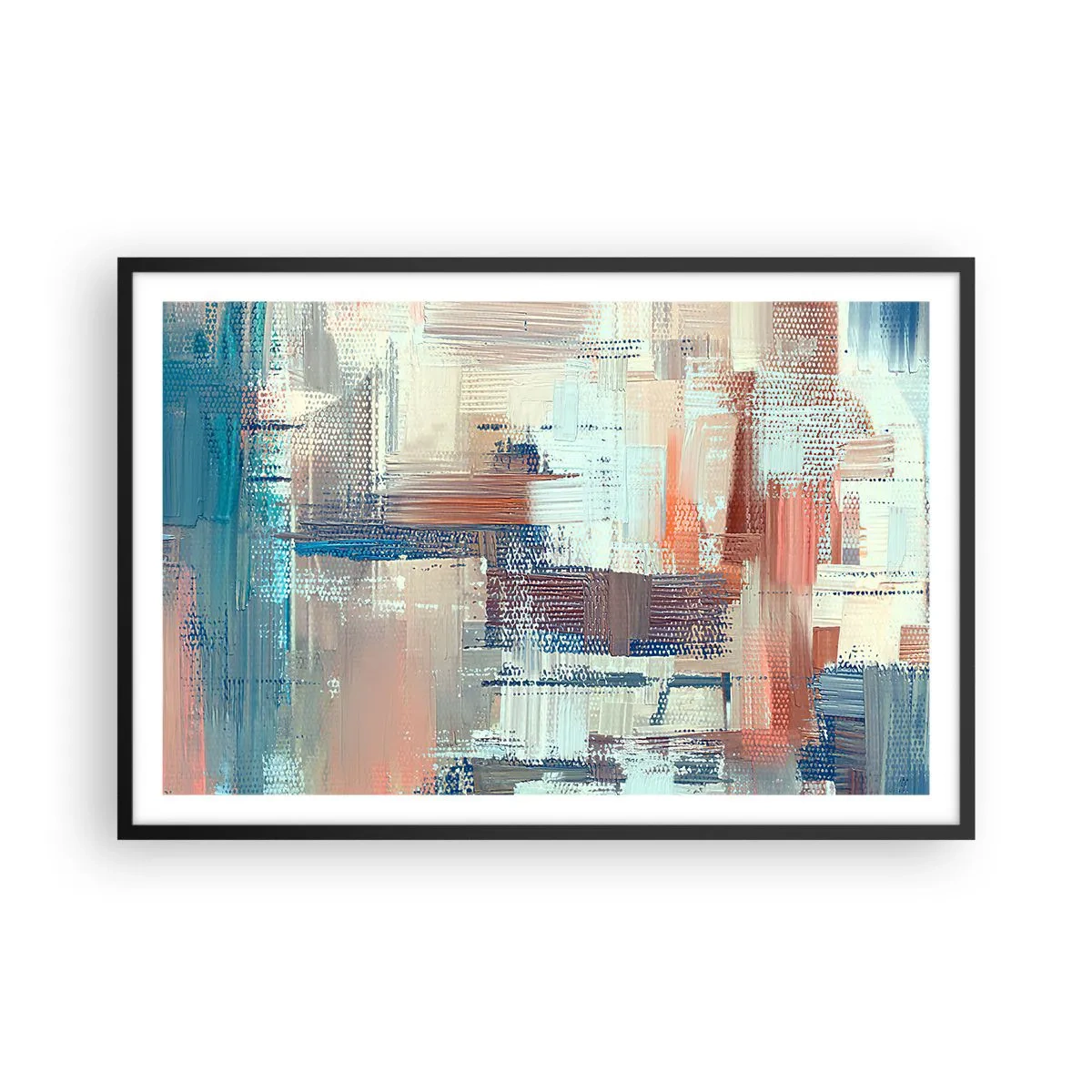 Plakat w czarnej ramie - Dotrzeć do światła - 91x61 cm