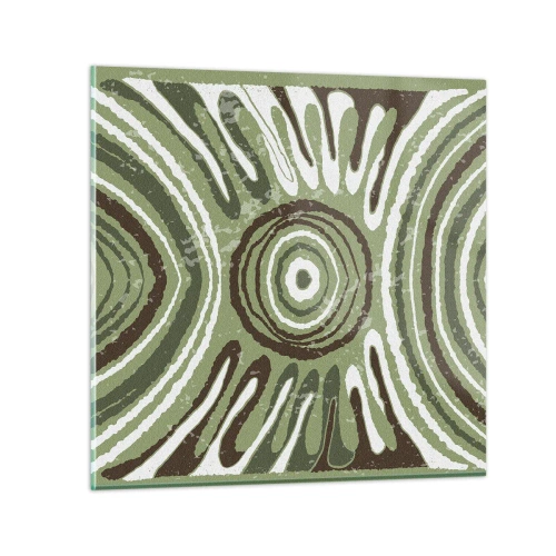 Obraz na szkle - Eksplozja emocji - 30x30 cm