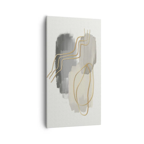 Obraz na płótnie - Trwanie i ruch - 55x100 cm