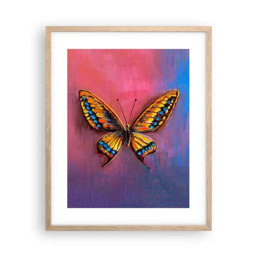 Plakat w ramie jasny dąb - Klejnot natury - 40x50 cm