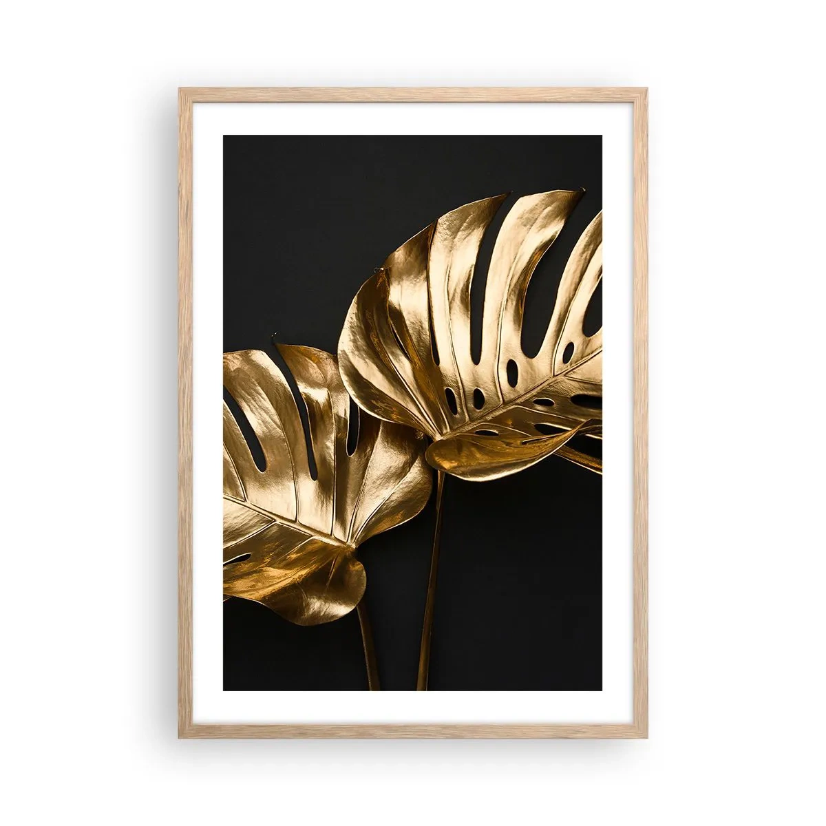 Plakat w ramie jasny dąb - Skarby natury - 50x70 cm