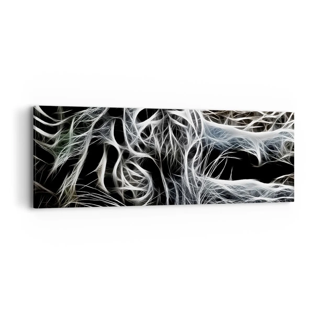 Obraz na płótnie - Studium kociej lekkości - 90x30 cm