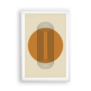 Plakat w białej ramie - Plan doskonały - 61x91 cm