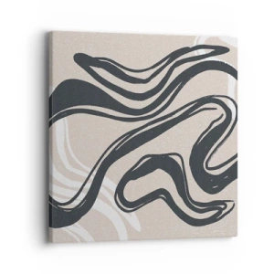 Obraz na płótnie - Ekspresja zwielokrotniona - 40x40 cm