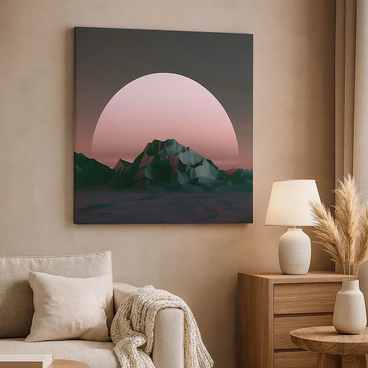 Obraz na płótnie - W sąsiedniej galaktyce - 30x30 cm