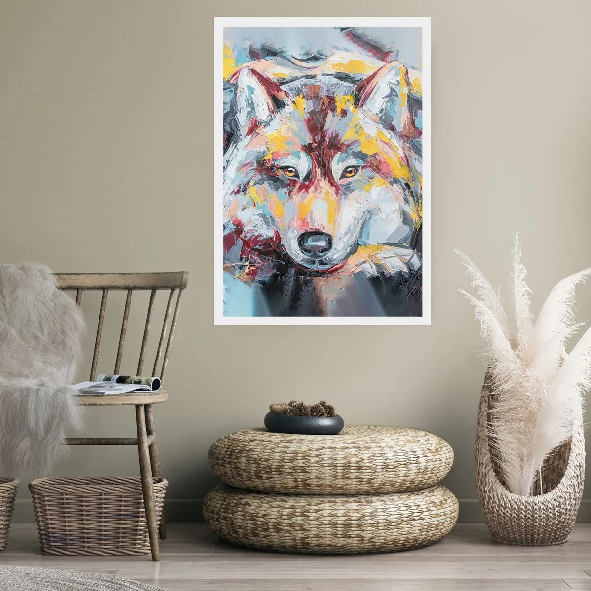 Plakat - Spokój wśród bliskich - 70x100 cm